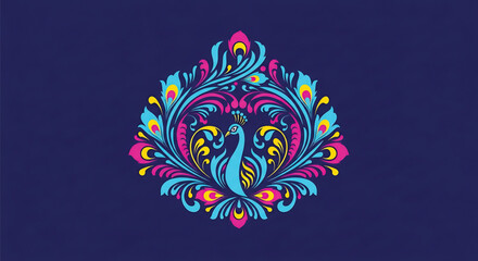 Deep Indigo Background Perfect for Modern Designs and Abstract Presentations Aesthetically Pleasing
