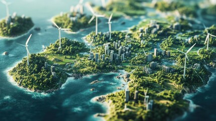 Sustainable island cities