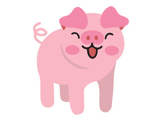 Pig Cartoon Animal Farm Background