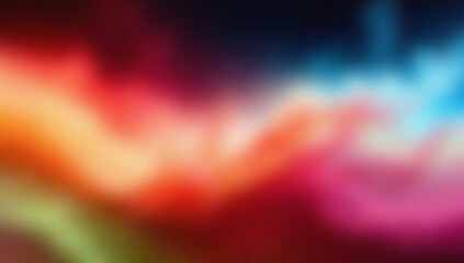 Abstract blend of warm and cool colors with soft edges and motion blur background bright