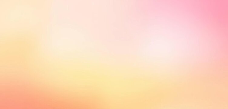 Peaceful pink and yellow ombre background, soft transition from light yellow to pale pink,  serene,  sunrise