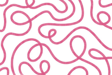 Abstract, pink, swirly, swirls, waves background, pink swirls on white background 