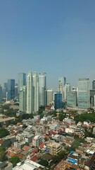 Jakarta, Indonesia &ndash; September 15, 2025: A cityscape view of Indonesia capital city Jakarta