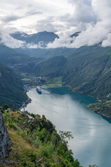 Geirangerfjord in Norwegen