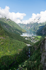 Geirangerfjord in Norwegen