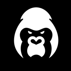 Cool Kingkong Logo Icon Symbol