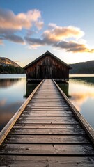 Peaceful Lakeside Cabin.
