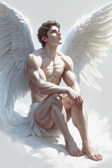 angel with wings