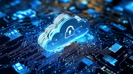 A close-up of cloud security software on a computer screen, displaying encryption keys