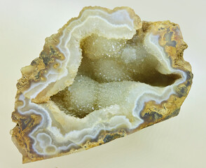 Mineral Agate, geode. Geology and Mineralogy