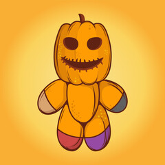 Pumpkin Doll Character