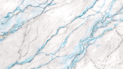 Naklejka premium White marble texture with blue veins for luxury background and decorative surface design 