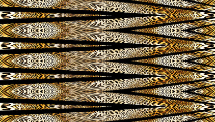 Leopard skin pattern texture; Fashionable print
