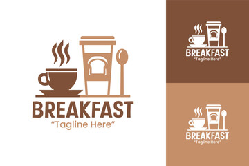 Breakfast Logo Creative Healthy Morning Branding