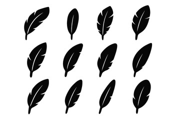 Eagle quill central feather shaft upward icon arc vector icons curved plume