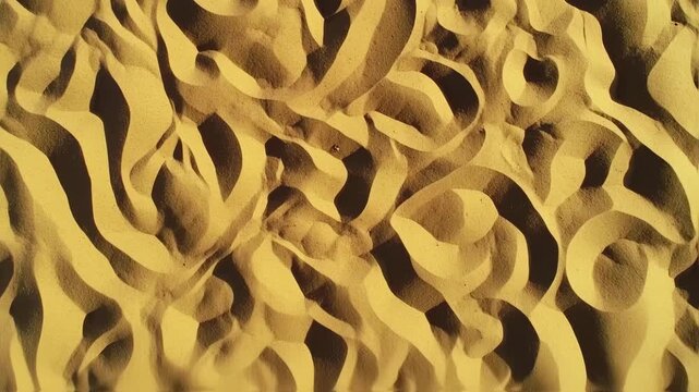 Desert sand dunes, intricate patterns