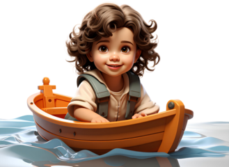 Toy Boat PNG – Transparent Children’s Play PNG