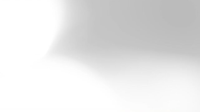White bokeh motion graphic plain background with glowing blur and elegant abstract light leak design