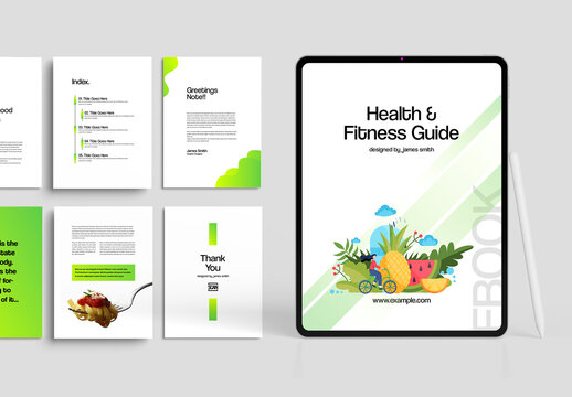 Health And Fitness E Book Template