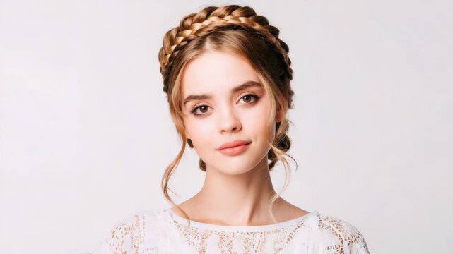 Elegant braided hairstyle tutorial for special occasions