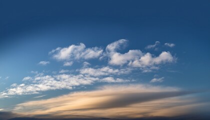 Obraz premium Gradient Clouds For Transparent Background Illustration