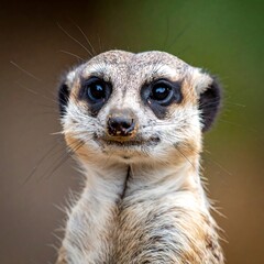 Fototapeta premium Close-up of a meerkat