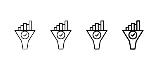 Filter Multiple Line Icon Element