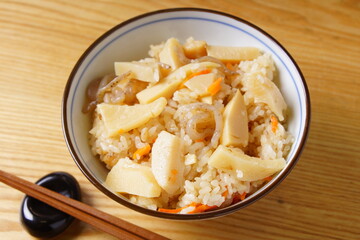 筍ごはん　和食