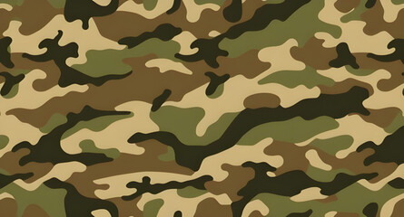 camouflage seamless print, military theme wallpaper, abstract forest pattern, digital army print, soldier background, army design vector © zpixel