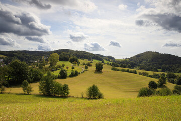 sunny day in the Odenwald