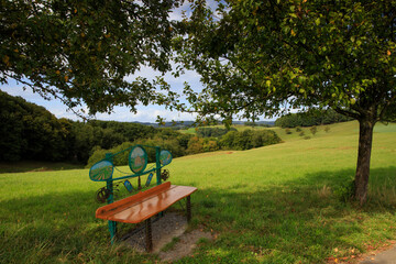 sunny day in the Odenwald