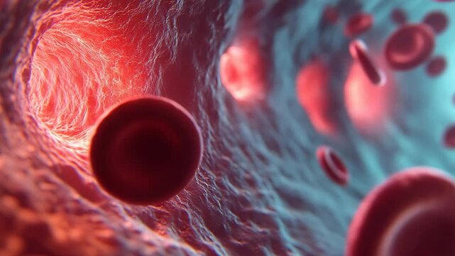 selective focus capillaries oxygen and nutrient exchange diagram