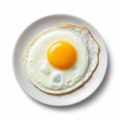 Fried Egg on a Plate