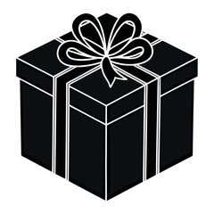 gift box Vector Illustration, Solid White Background (1).eps