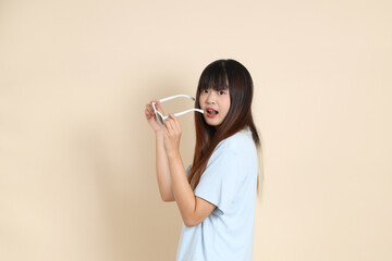 20s Asian Woman in casual clothes