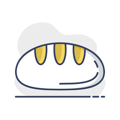 Freshly Baked Loaf of Bread Icon