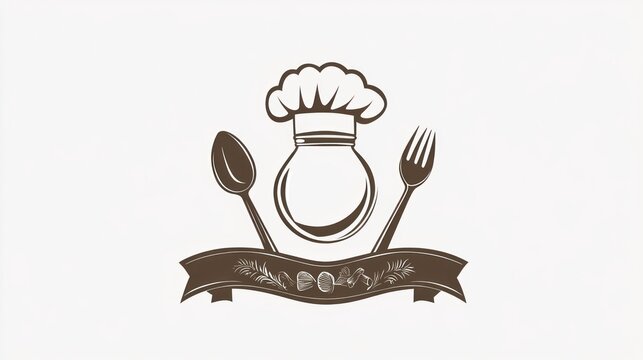 Restaurant logo design template