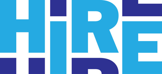 Striking blue geometric typography with bold letters and clean lines, perfect for branding, advertising, digital media, and contemporary visual design.