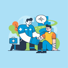 Reassuring Communication in a Medical Emergency