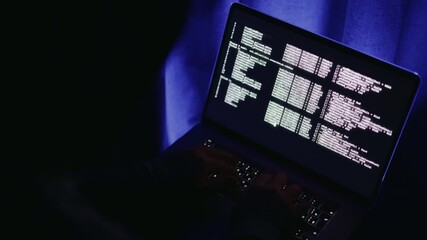 Gamer exploring virtual reality coding interface, gamer interacting with matrix visuals on screen with neon lighting, gamer immersed in green glow, perfect for futuristic gaming content visuals. - Powered by Adobe