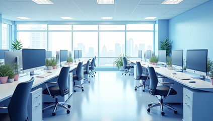 bright and spacious corporate office