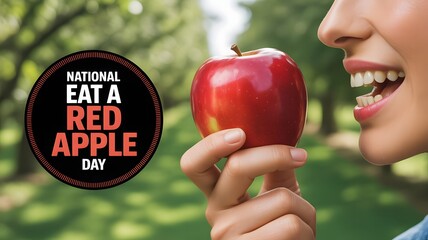 National Eat a Red Apple Day promotes healthy living with nutrition benefits, fresh fruit recipes, weight management, antioxidants, and lifestyle wellness tips for better eating choices daily.