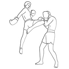 Boxing man