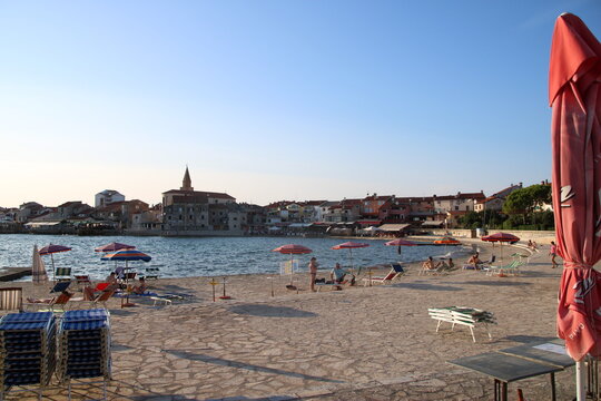 Strandleben bei Umag