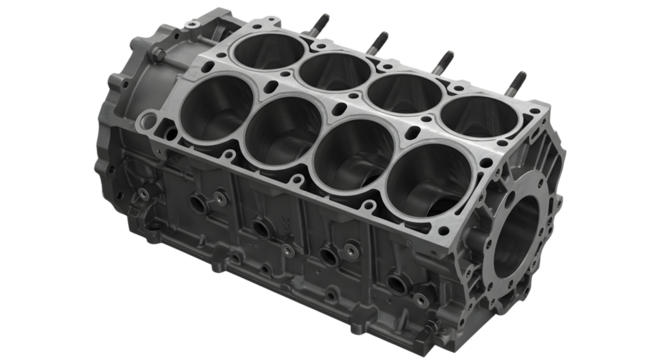 Car Engine Block Part