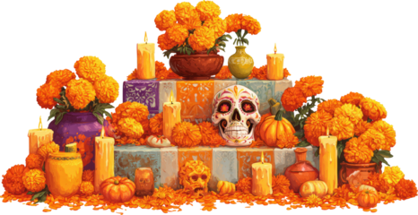 Día de los Muertos Altar
