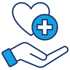 Healthcare Blue Icon