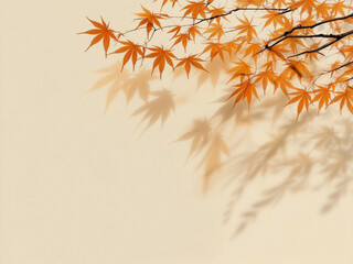 秋を表現した背景