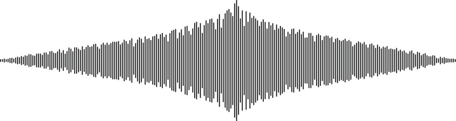 Sound wave audio waveform abstract background