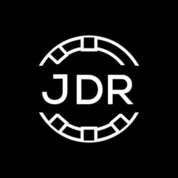 &ldquo;Modern JDR Monogram Logo Design, Sleek Minimalist Letter mark in Circle, JDR LATER LOGO, High-Contrast Branding Concept&rdquo;
